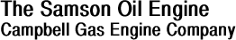 The Samson Oil Engine